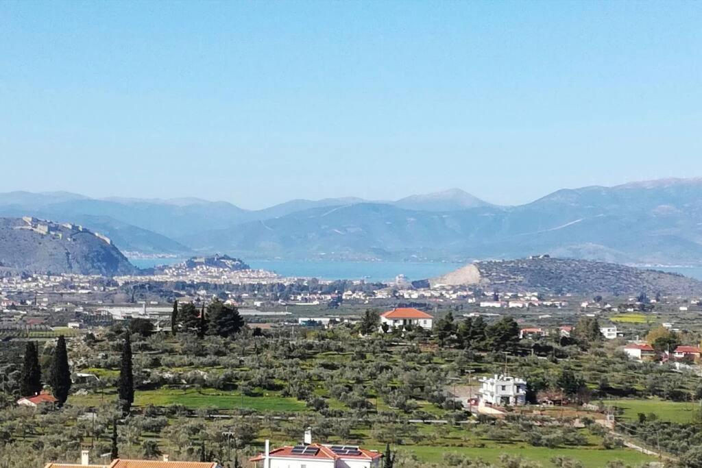 Nafplio, Hill With An Amazing View 아파트 외부 사진
